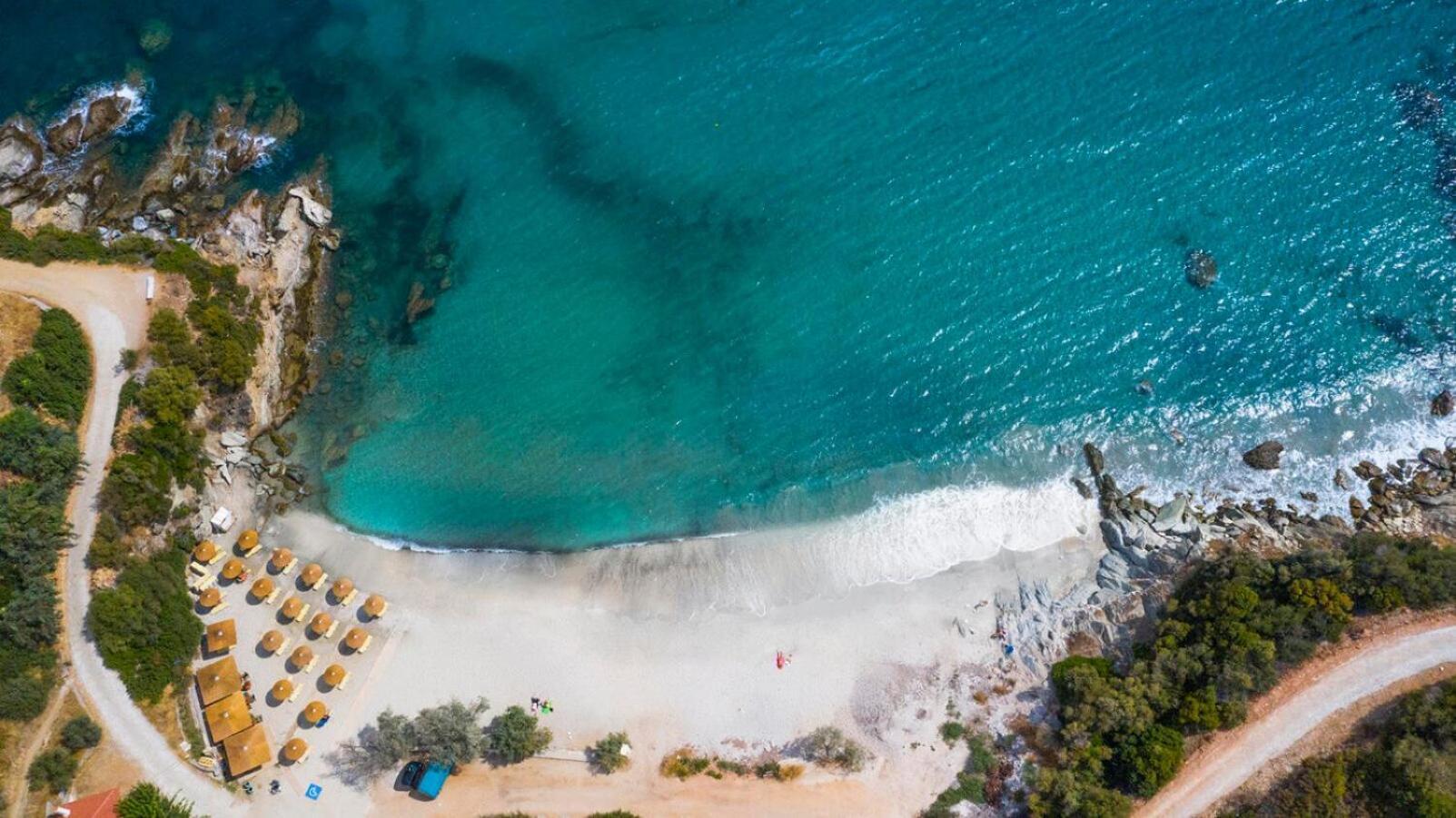 Aegean Beachfront Petriaí المظهر الخارجي الصورة