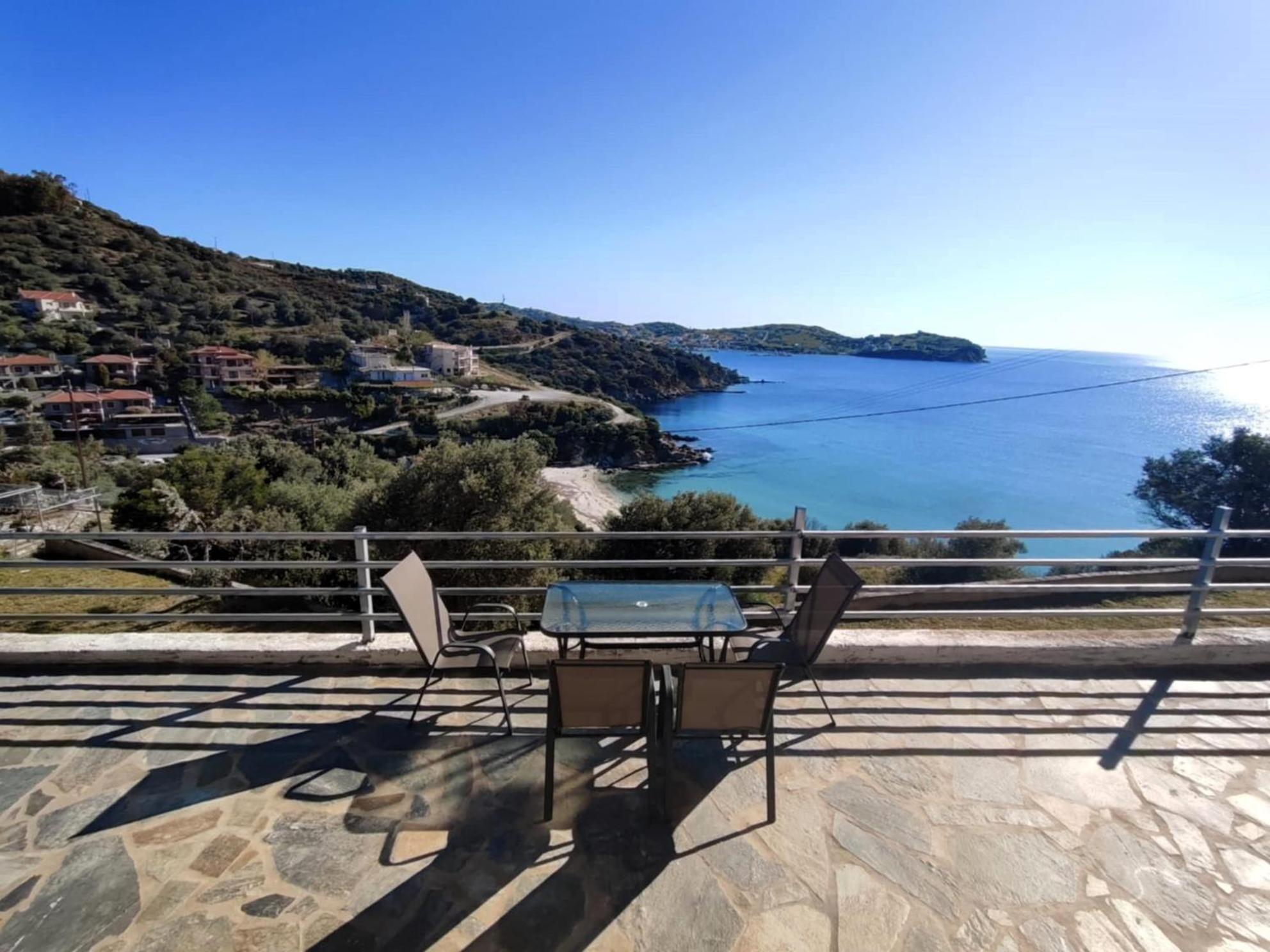 Aegean Beachfront Petriaí المظهر الخارجي الصورة
