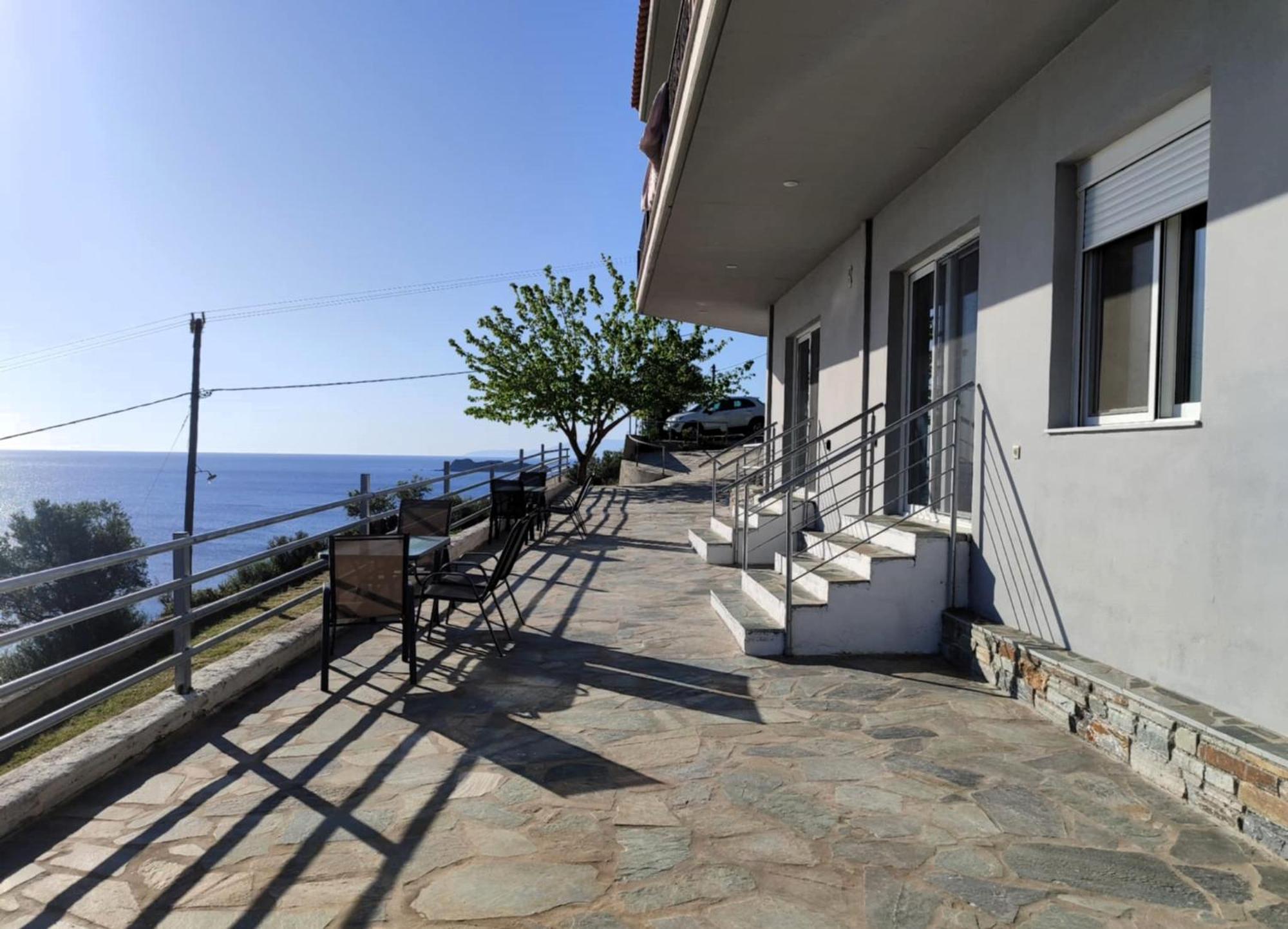 Aegean Beachfront Petriaí المظهر الخارجي الصورة